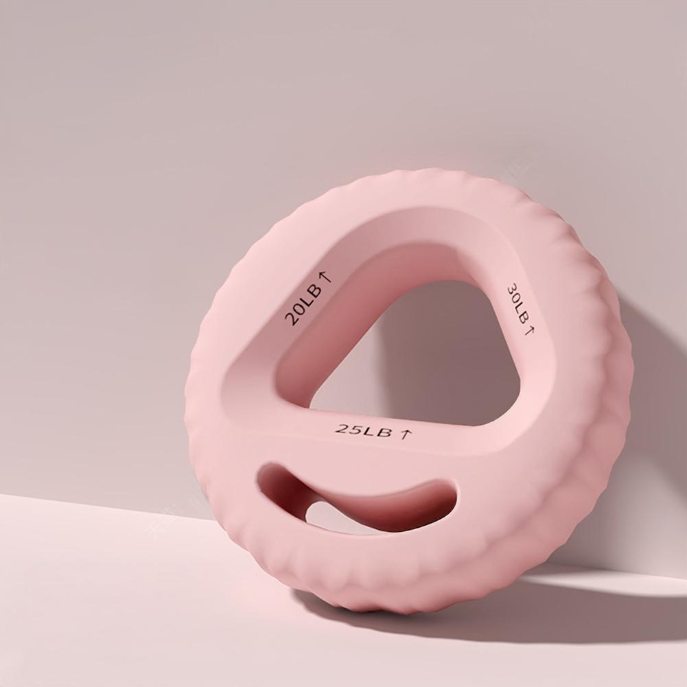 Silicone Grip Strength Grip Ball Wrist Strength Arm Muscle Training Finger Strength Rehabilitation Double Strength Grip Circle