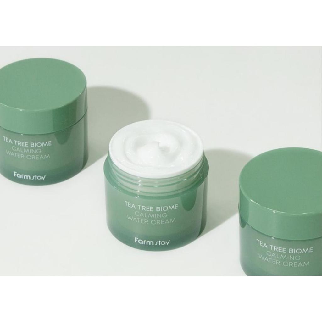 Farmstay Tea Tree Biome Crème d'Eau Calmante 80 ml