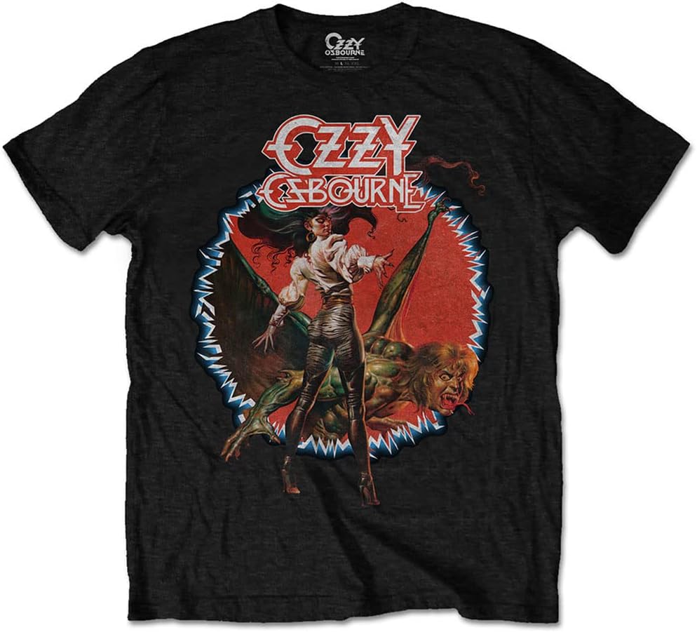 

Ozzy Osbourne Men s Ultimate Sin Slim Fit T-Shirt Black S разноцветный