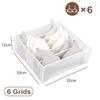 1PC- Closet Organizer for Socks Home Separated Underwear Storage Box 7/9/11 Grids Jeans Bra Organizer Foldable Drawer Organizer
