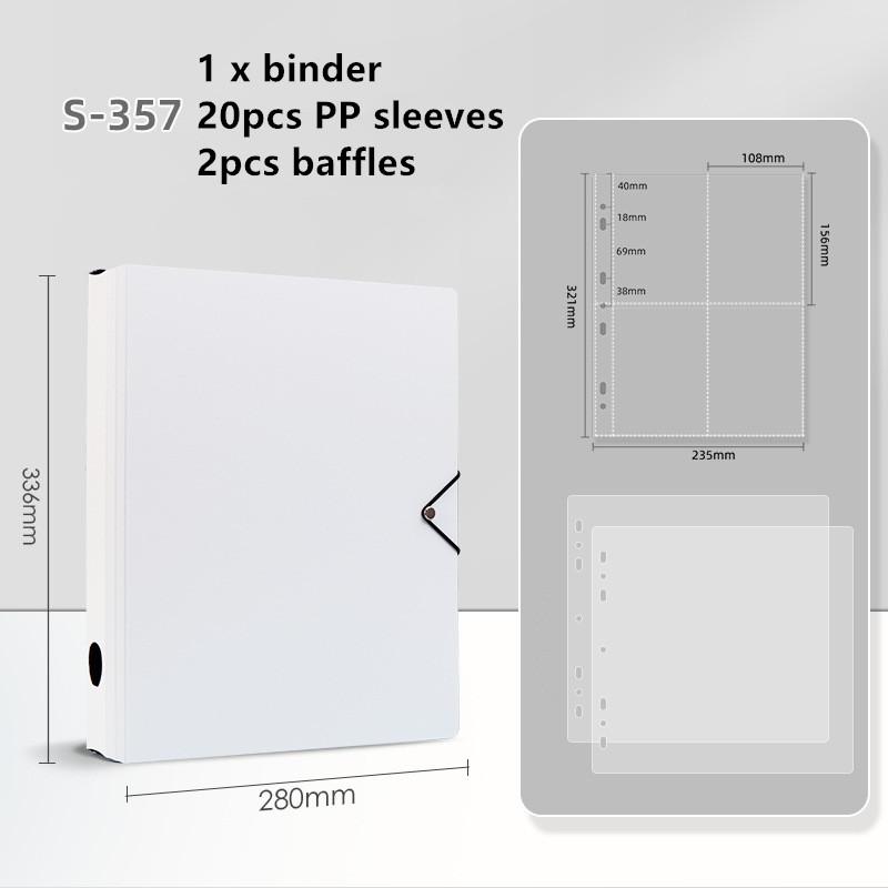 MINKYS Kawaii 5/6/9 Spaces 3 Inch Kpop Photo Card Binder Large Capacity Idol Photocard Album Photocards Binder Collect Book