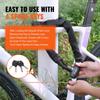 Bike Chain Lock 5.91 Ft Combination Bicycle Chain Lock with 4 Keys 10mm