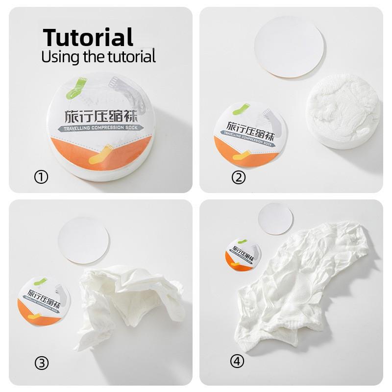 Disposable Socks for Men and Women, Compression Travel No-wash Mid-calf Cotton Socks, Summer Breathable Thin Socks