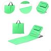 Adjustable Backrest Beach Lounger with Carry Bag, Lightweight Folding Chair for Outdoor Relaxation