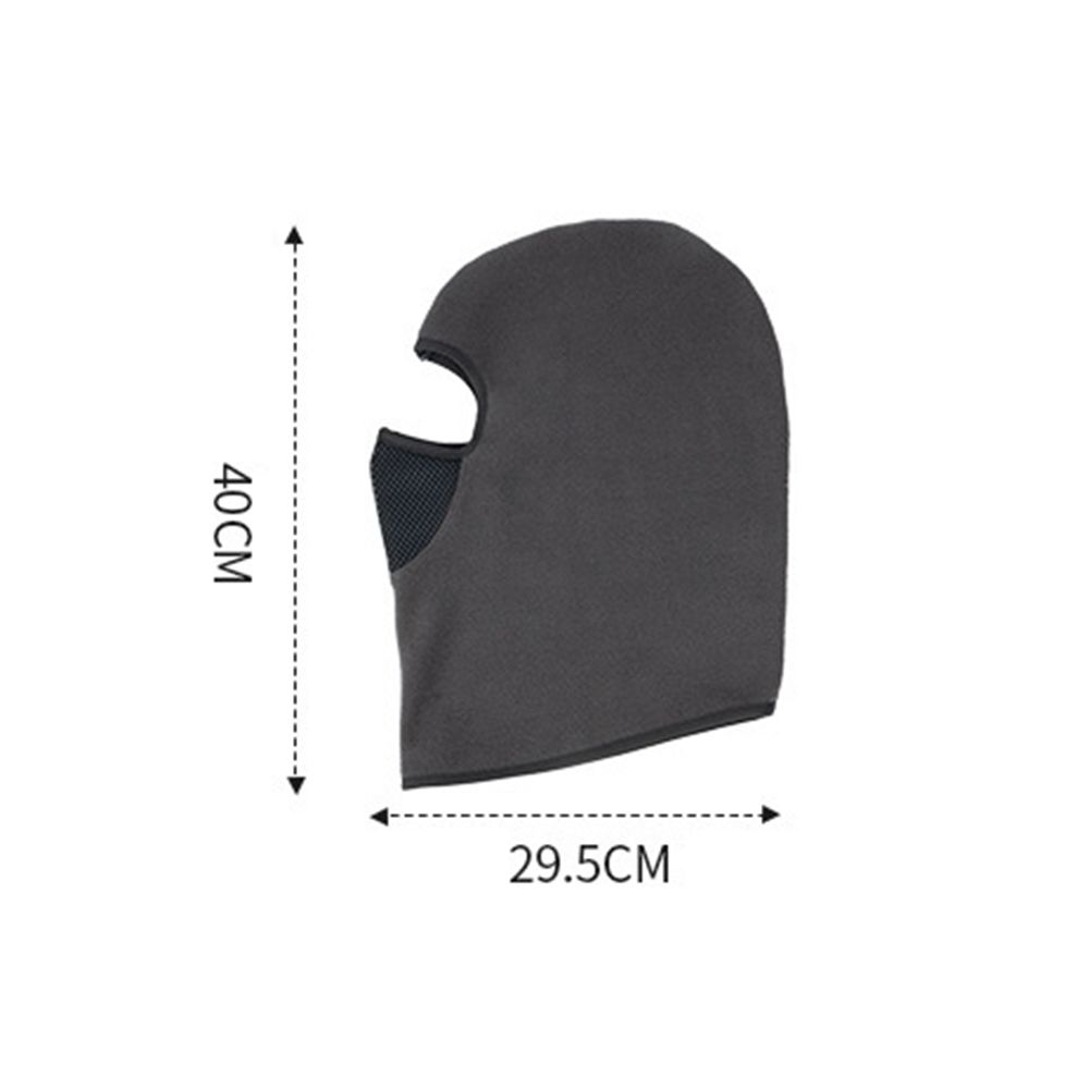 Windproof Neck Warmer Fleece Full Face Mask New Ski Mask Winter Sports
