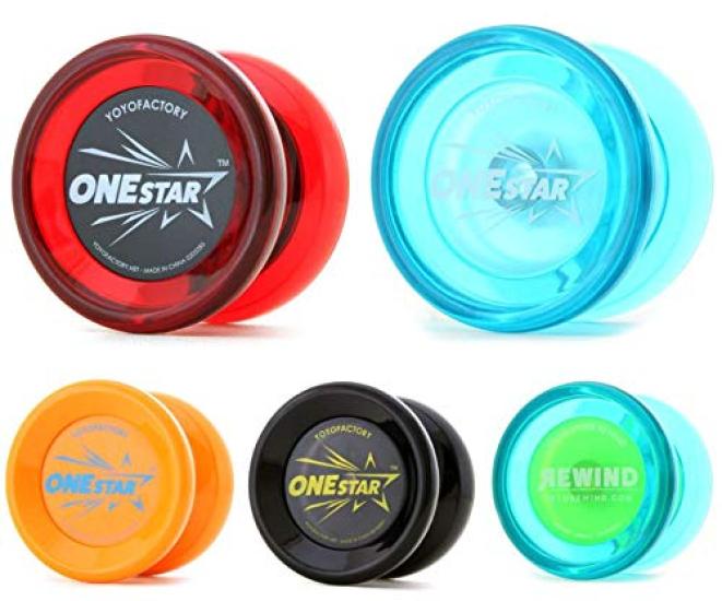 One Star with DVD by Factory Yo-Yo Beginner's (Red) Yo-Yo