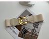 Stylish Black Elastic Waist Belt For Women Perfect For Fashionable Coats Dresses And