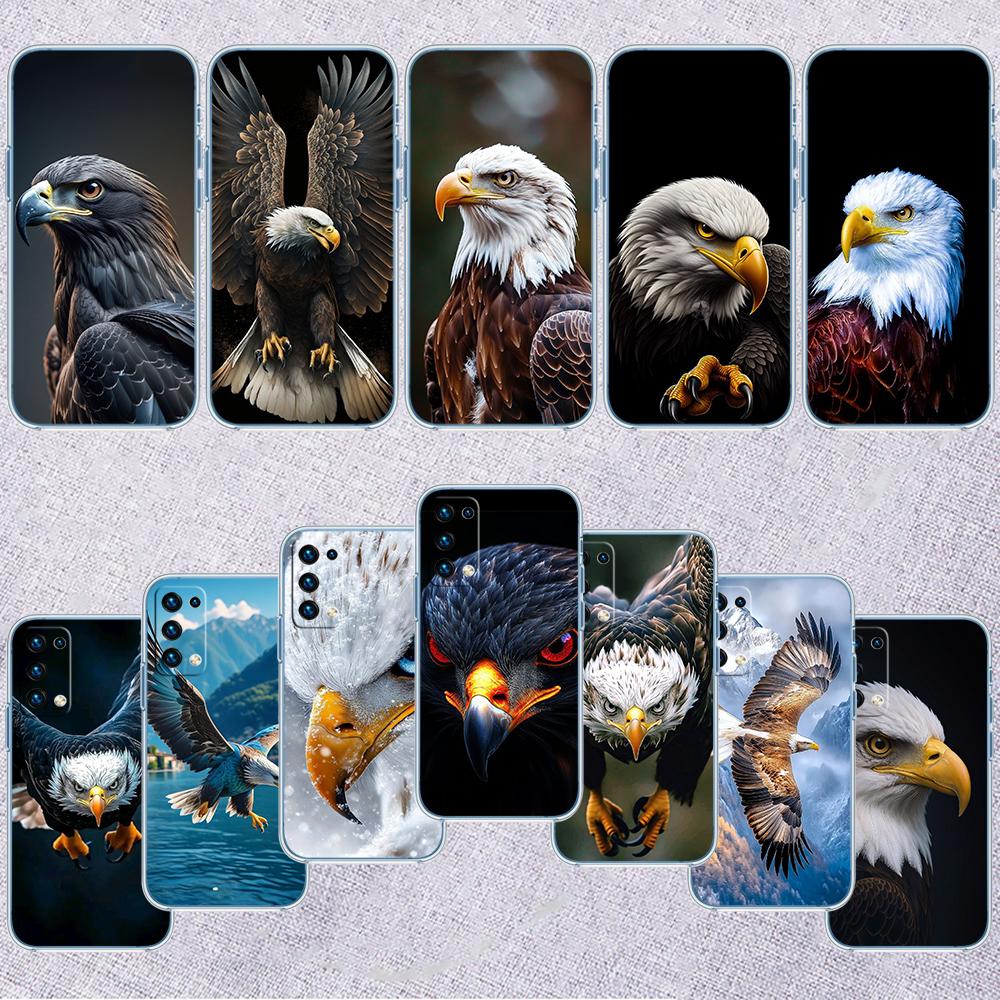 BH28 Hawk Eagle Phone Case for Motorola Moto E13 E15 E20 E22 E22I E22S E30 E32 E40 E7 E7I G Plus Power Play Stylus G22 G14