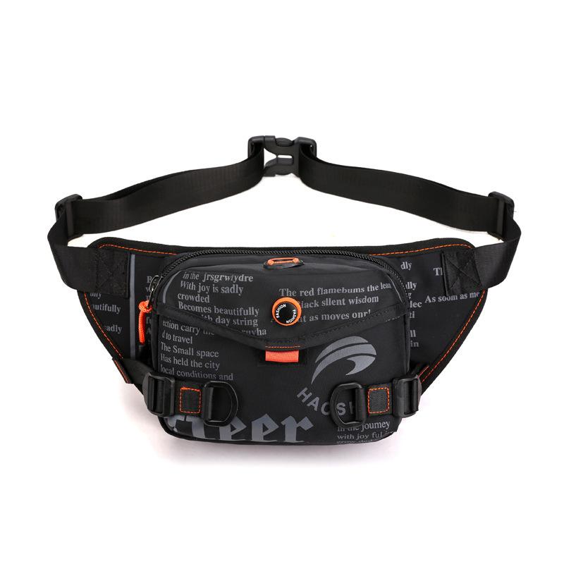 Travel Men's Multi-functional Handbag Waterproof Outdoor Sports Chest Bag Shoulder Bag Portable Waist Pack Crossbody