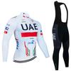 Winter Pro  Cycling Jersey 20D Bike Pants Suit Men Women Thermal Fleece MTB Road Bike Maillot Clothing Bicycle Jacket