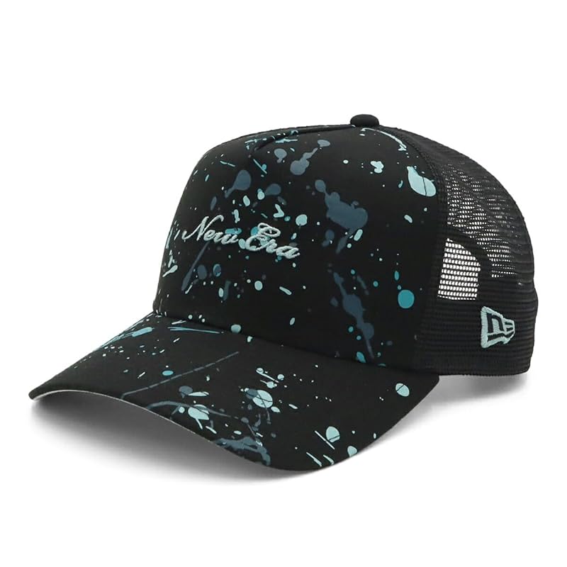 

[New Era] golf mesh cap 9FORTYA-FRAME cotton splash black FREE GF 940AFTR SPLASH PAINT BLK 14391345 NER36G3345