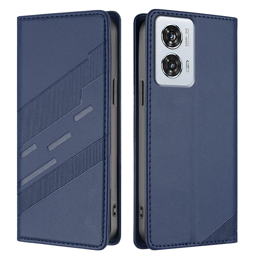 Stylish Leather Phone Cover For Moto Edge 50 40 Neo G04 G04S G05 G13 G14 G15 G23 G24 G34 G35 G45 G53 G54 G55 G75 G84 G85 Cover