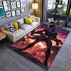 Black Panther Superhero Carpet Suitable As a Non-slip Mat for the Living Room or Bedroom Sofa