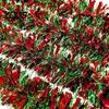 Vibrant Festive Atmosphere Decor 78.7 Inch Christmas Tinsel Garland, Shiny Metallic Twist Hanging Garland Bendable Holiday Party for Xmas Tree,