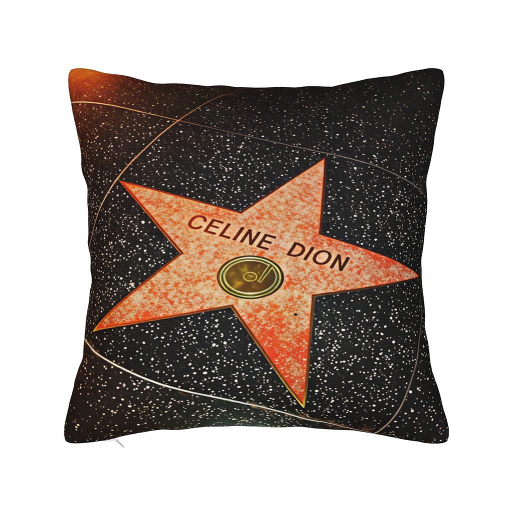 Celines Dions Paris 2026 Pillow Cover Morden Pillow Case For Couch Sofa Bedroom Graphic Cushion Cover Gift