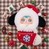 Three Little Mops Happy Xmas Night Plush Blind Case Figures Innovative Adorable Animation Design Statues Surprise Xmas Presents Bli