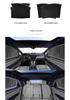 Magnetic Car Window Sunshade: Retractable Heat Insulation and Sun Protection Curtain