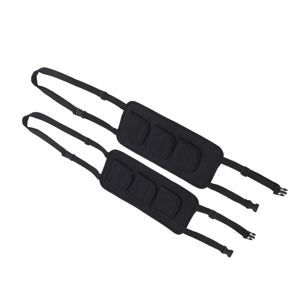 2 Stück Angelrutenhalter Träger für Autorücksitz Fahrzeug Universal Angelrutenspeichergestell