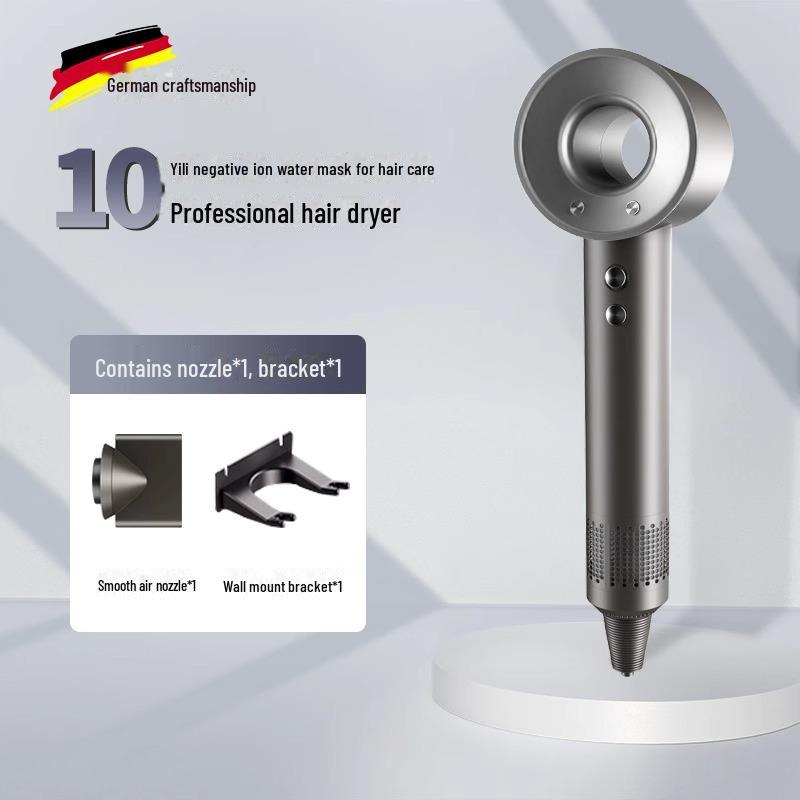 

Безлопатевий високошвидкісний тихий фен з технологією негативних іонів для домашнього та гуртожитського використання. Chinese Plug [1.8m Cord]