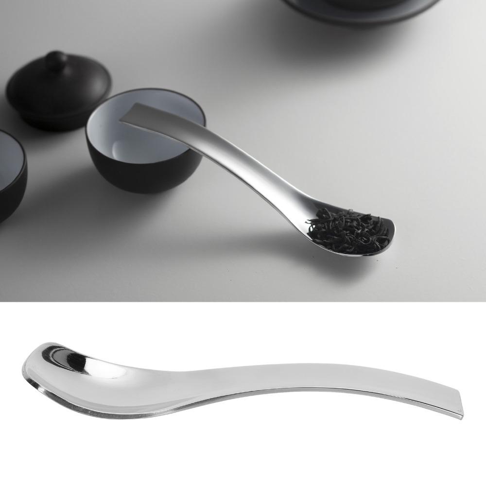 5Pcs Square Shaped Scoop Head Dessert Spoon Rustless Steel Frozen Treat Scoop  Treat Preparation