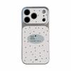 English Small Polka Dot Is Suitable for iPhone17 Soft Case Sticker Leather Mobile Phone Case 15pro/16/13pro Fashion 14pro