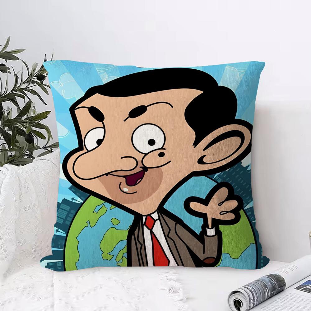 Cushion Cover Anti-dustmite Pillowcase Invisible Zipper Silky Short Plush Sofa Cushion Cover Divine Seal Throne