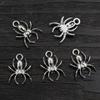 17x14mm 20pcs Bronze Gold Antique Silver Plated Black Spider Handmade Charms Pendant:DIY for bracelet necklace