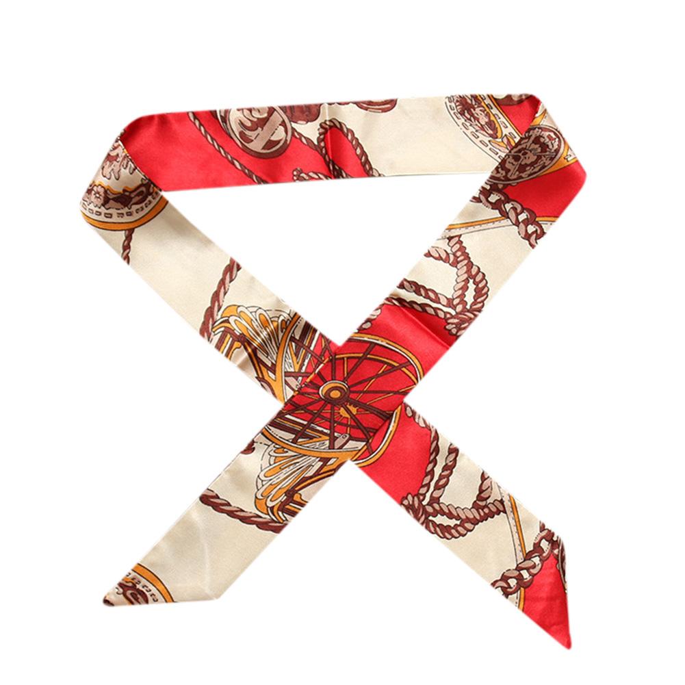 

Women Stylish Colorful Ribbon Fashionable Scarves Bag Handle Decoration Ribbon A8 #1