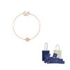 Swarovski Womens Dazzling Swan Bracelet Gold