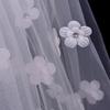 Elegant Bridal Veil Bachelorette Party Decorations Bride To Be Gift Bridal Shower Wedding Single Layer with Rhinestones