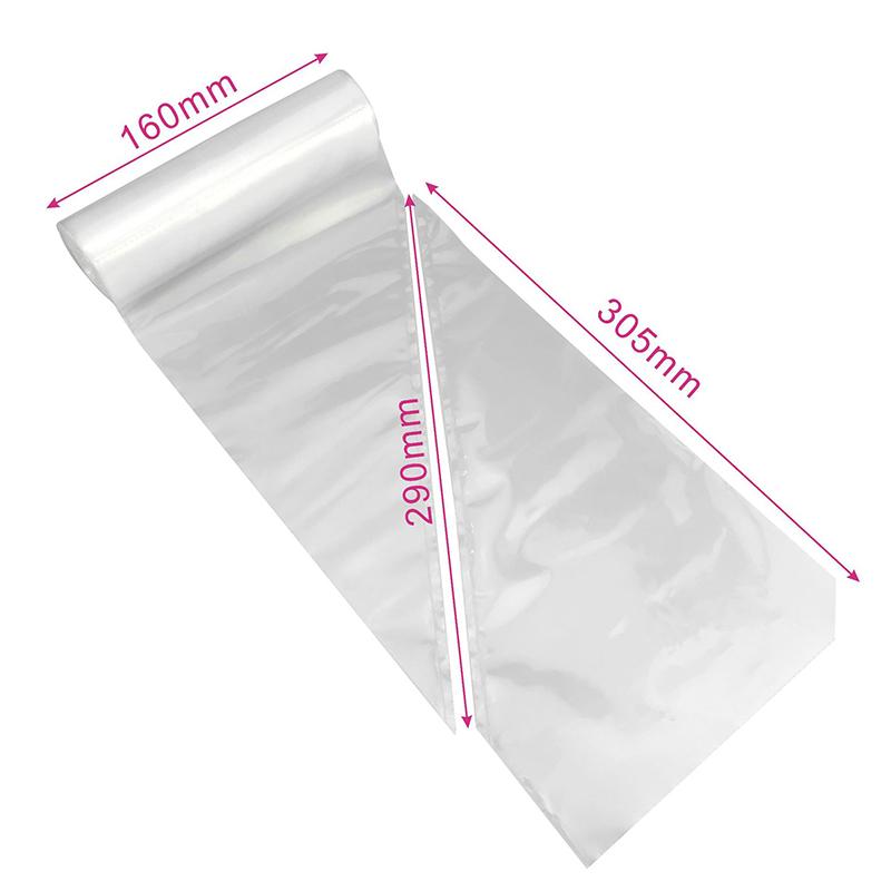 50pcs Disposable Pastry Bag for Cakes NonSlip Icing Piping Bags for Muffin Cupcake Cookie Decoration Baking Set
