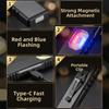 Mini COB Flashlight Pen Clip Design Work Light Portable Flat Light  Outdoor Lighting