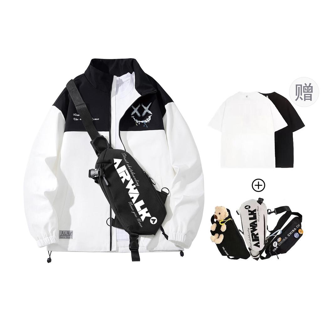 Airwalk Jackets Unisex Lapel Moderate Instructor 9000-yh1095-yh1096-yh1097