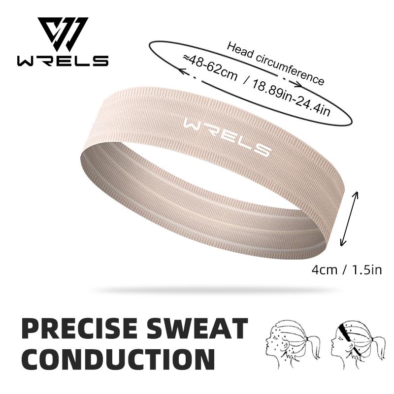 Sport Hoofdband Anti-Slip Yoga Haarband Sneldrogend Hardloop Zweetband Zweetabsorberend Ademend Elastisch Fitness Hoofdband