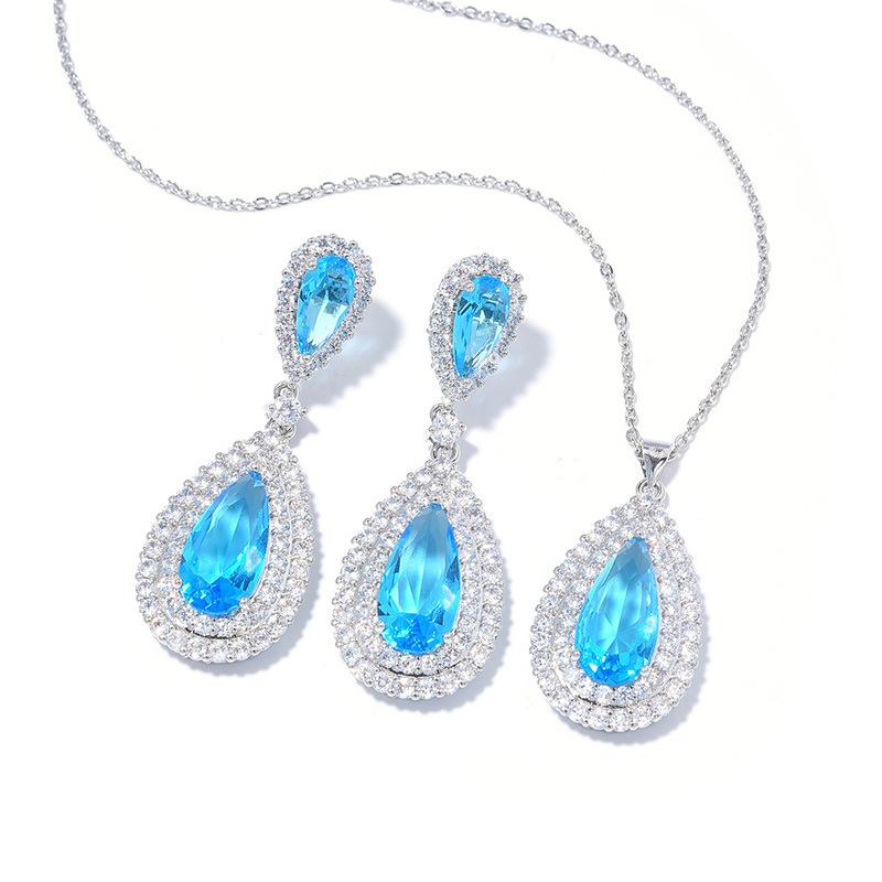 

Модные и Преувеличенные Серьги-подвески в виде Большой Капли Воды с Инкрустацией Бриллиантами, Женское Роскошное Вечернее Циркониевое Ювелирное Украшение в Стиле, Величественное и Элегантное Necklace