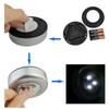 LED Battery-Powered Night Light  Touch Lamp Stick-on Push Light for Closets Cabinets or Utility Rooms Cordless Touch Light