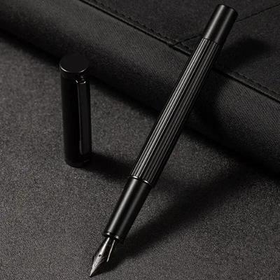 Luxus Füllfederhalter Feine Feder Klassisches Design Metallstift für Geschmeidiges Schreiben