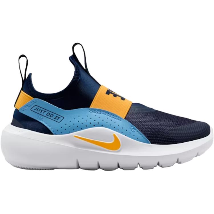 Nike Flex Runner 4 PS Midnight Navy Kids Sneakers Black University-Blue White IF2894-403