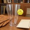 Versatile Home Drinkware Wine Glass, Golf/Football/Tennis/Rugby/Baseball/Billiards/Basketball Shape, Creative Transparent Stadium Cup for Sports Fans