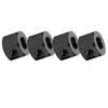 5mm to 12mm Aluminum Alloy Extension Adapter Hub Combiner Coupler for WPL D12 RC TruckBlack