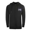 Cavalli Class Men's Floral Logo Full Zip Hoodie