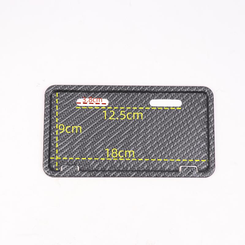 1 Piece Universal Electric Vehicle Iron License Plate Holder Frame Protective Cover For Motorcycle Bike Mounting