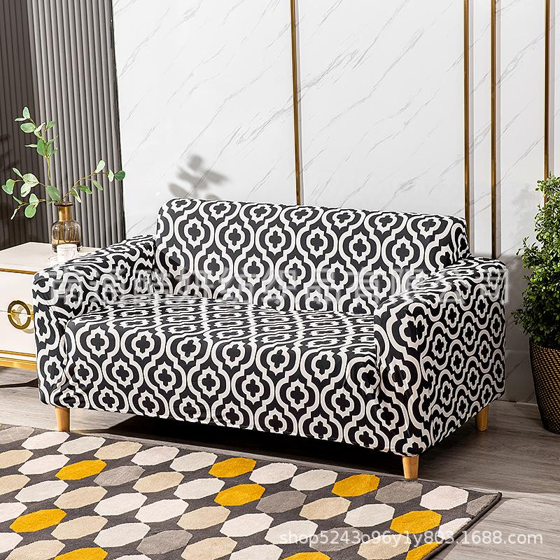 Elastic Sofa Cover Full Leather Sofa Towel Full Cover Fabric Combination Four Seasons Sofa Cover