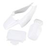 Plastic Mudguard Fairing Kit Pure White Front Mudguard Number Plate Body Panel Body Work Kit for Mini Pit Monkey Z50R