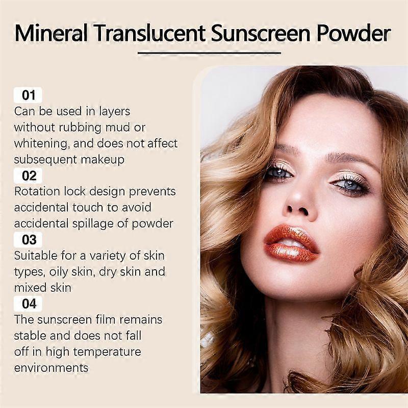 Hawaiian Tropic Mineral Translucent Sonnenschutzpuder mit Pinsel LSF 30