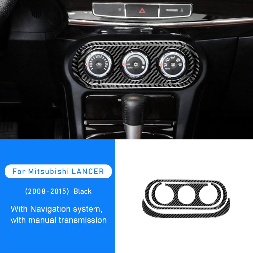 

Real Soft Carbon Fiber Sticker for Mitsubishi Lancer 2008 2009 2010 2011 2012 2013 2014 2015 Central Control Gear Shift Panel