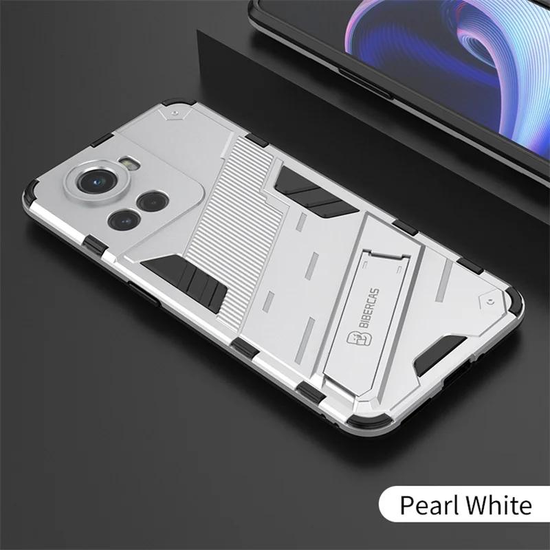 Für OnePlus Ace 5G Hülle Schützen Sie die Rückseite Stoßfestes Panzergehäuse Für One Plus 10R 10 R Hülle Anti-Fall Schutz Ständer Coque