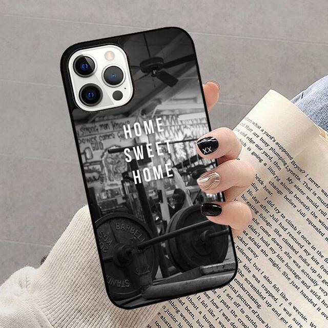 Autumu Fitness Bodybuilding Gym Phone Case Cover for iPhone 17 Air 16 16e 15 12 11 13 14 Pro Max Apple Plus Coque