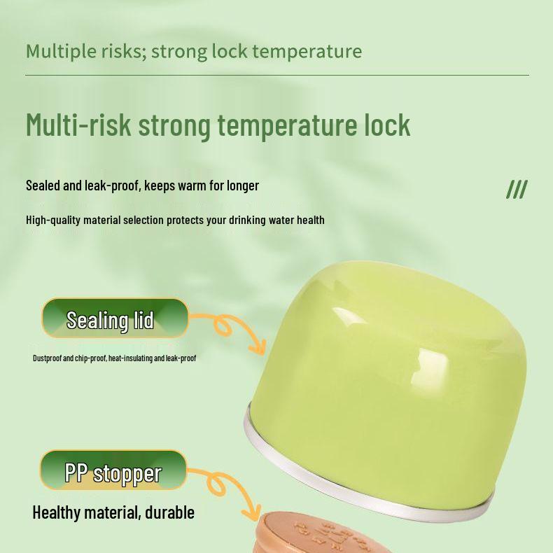 

Large Capacity Thermos Flask for Hot Water - Household/Office Kettle and Hand Warmer. 1000ML - Upgraded 6-Layer Insulation