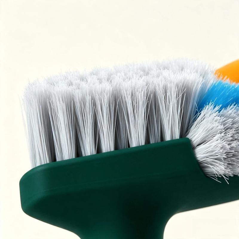3-in-1 Cleaning Brush, Multi-Functional Gap Brush, Bathroom Brush, Corner Brush, Handheld Floor Brush, Tile Gap Brush, Suitable for Home Gap Cleaning